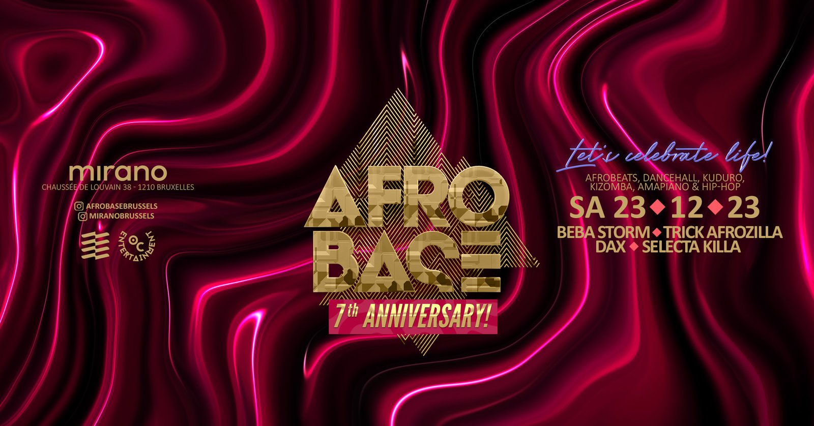 Café Afro • Every Thursday • MIRANO Brussels • Free entrance!