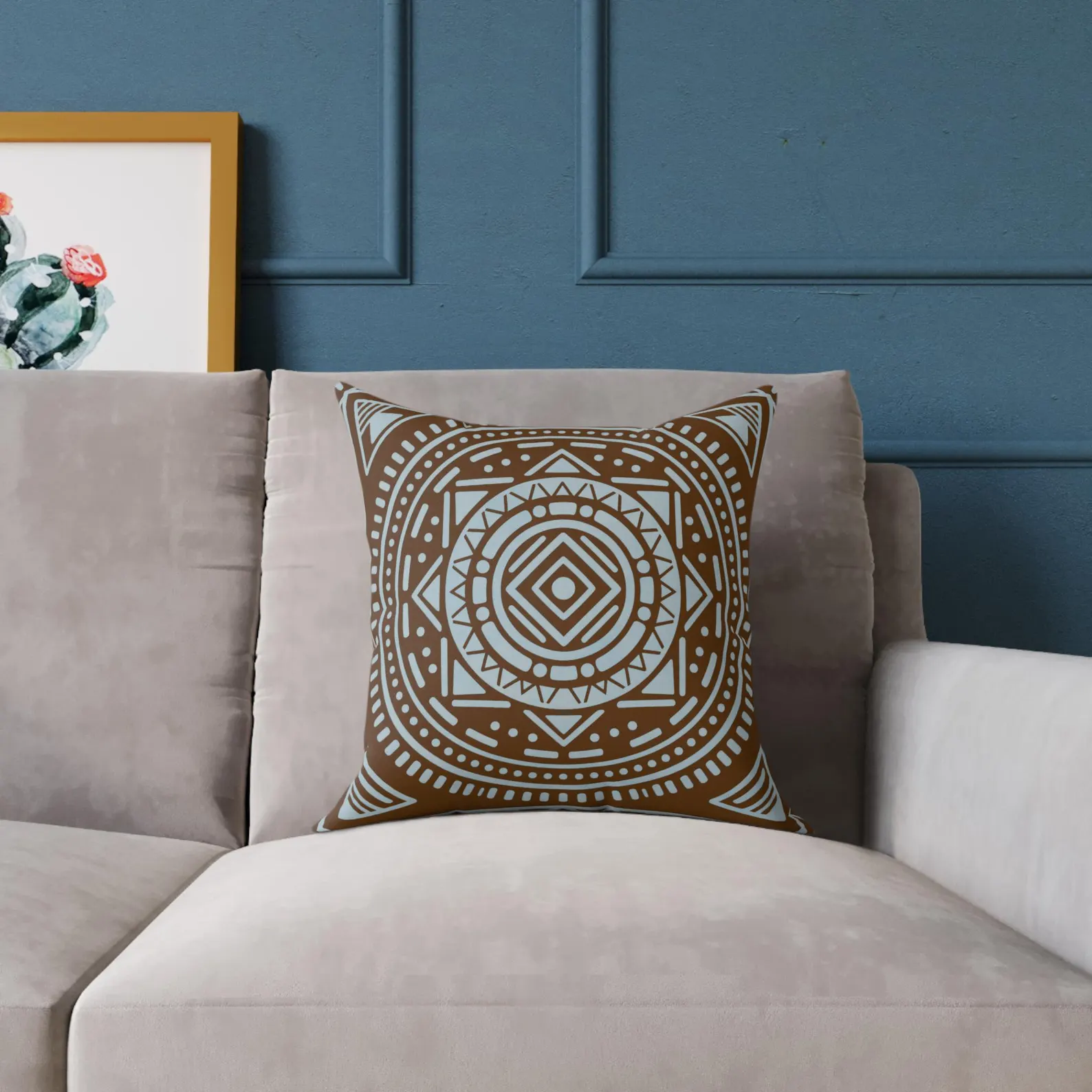 Ensemble décoratif élégant : coussins, sac à main et escarpins assortis