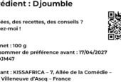 Djoumblé – Gombo Sec Moulu – Épice Africaine Traditionnelle pour Sauce & Soupe – 100% Naturelle – 100g