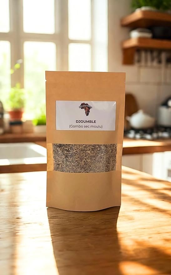 Djoumblé – Gombo Sec Moulu – Épice Africaine Traditionnelle pour Sauce & Soupe – 100% Naturelle – 100g