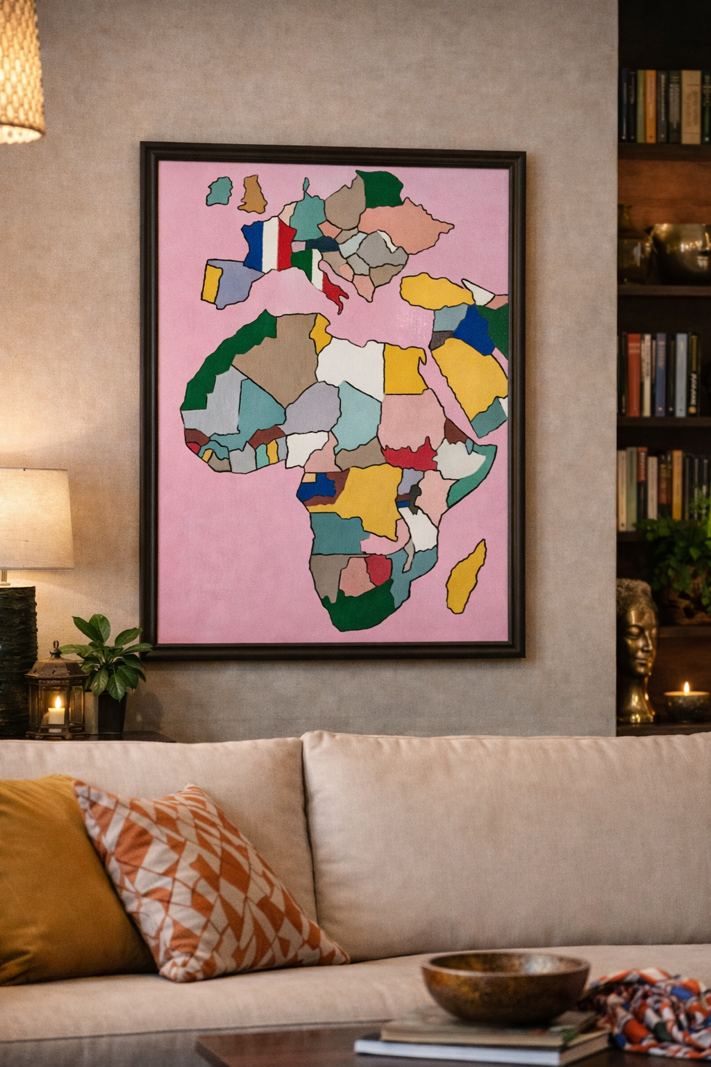 Tableau continant africain