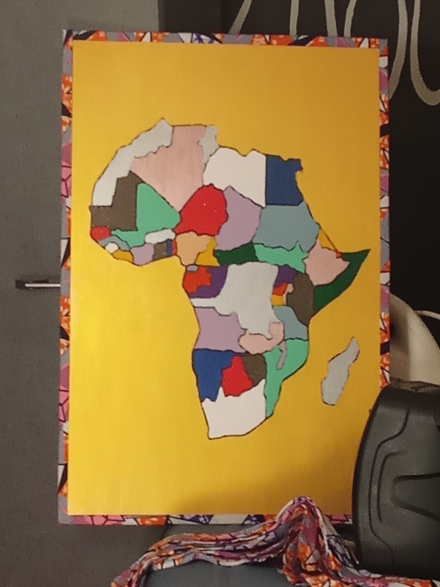 Tableau continent africain