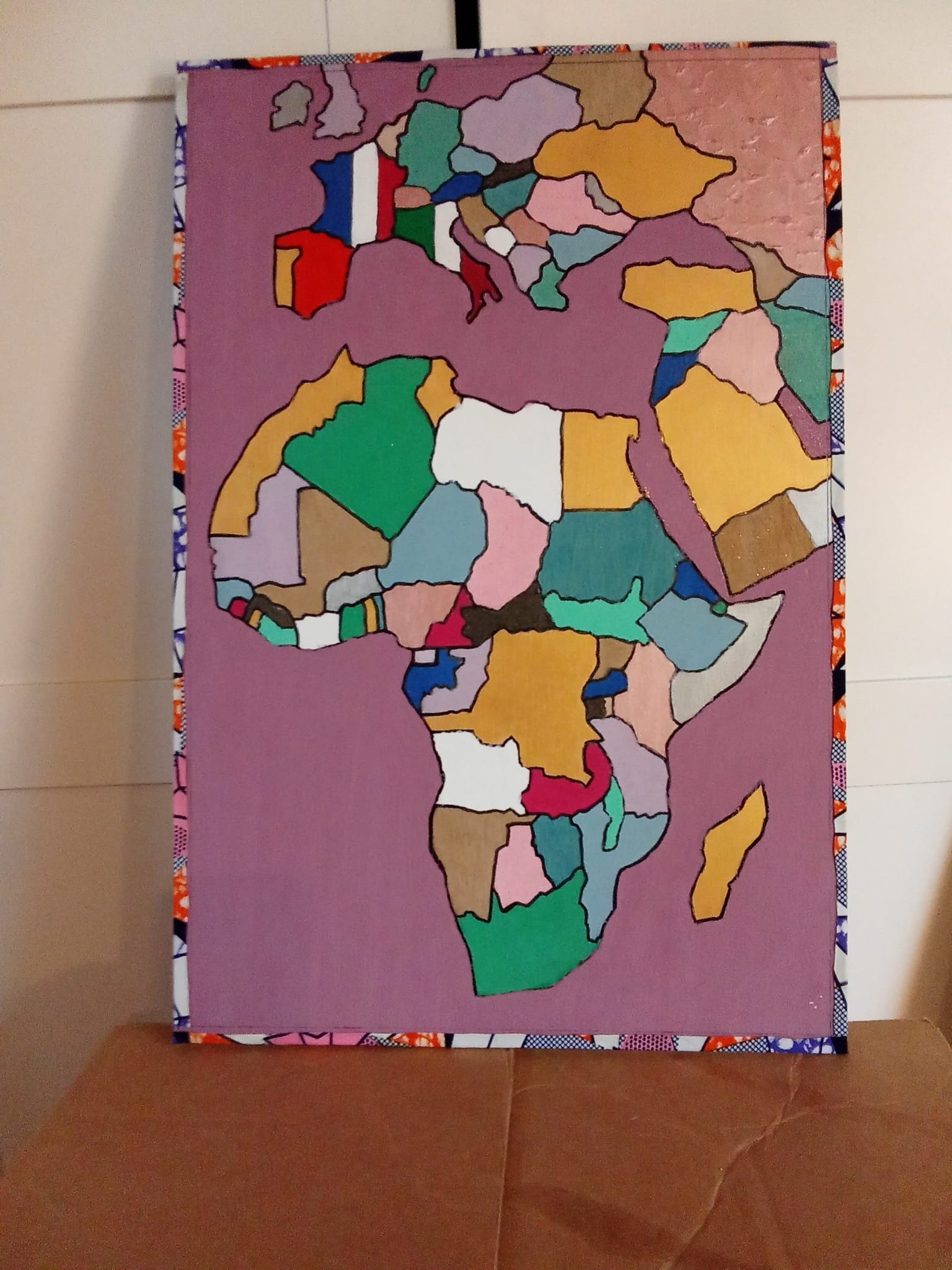 Tableau continent africain